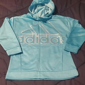 Adidas Light Blue Pullover with Logo